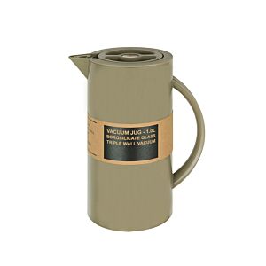 ترمس شاي وقهوة بلاستيكية سعة 1 لتر - اخضر