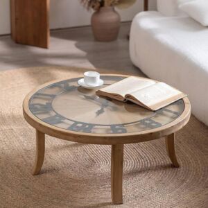 طاولة قهوة سطح ساعة كلوكار