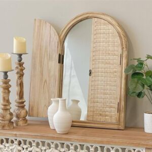 مرآه شباك خشب كاثي