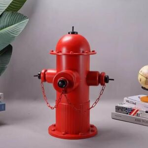 ديكور طرمبة اطفاء حديد انتك