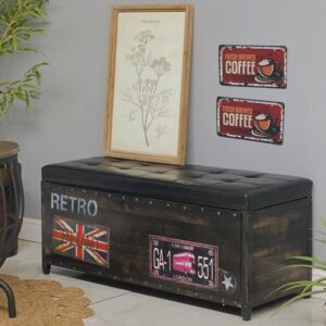 مقعد وصندوق تخزين حديد البرتو