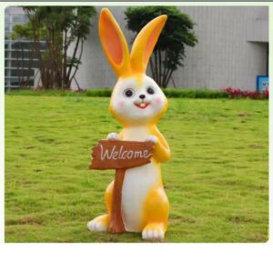 مجسم ارنب ملون 100 سم