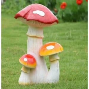 مجسم فطر ارتفاع 38 سم