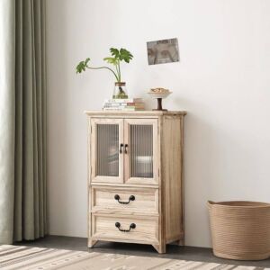 خزانة جانبية خشب كاندري - 2 درج