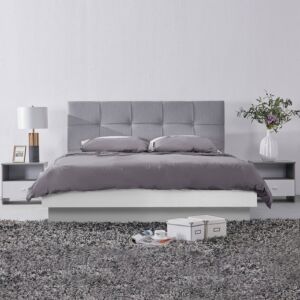 سرير كوين بمسند قدم باتارا - 150x200 سم