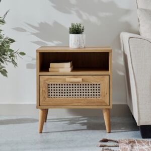 طاولة جانبية من خشب الخيزران من نوردك