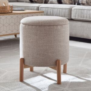 مقعد ومسند بمساحة تخزين نورديكا