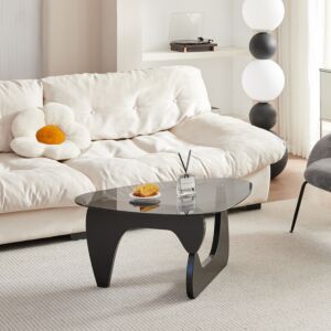 طاولة قهوة بسطح زجاجي فيدريك