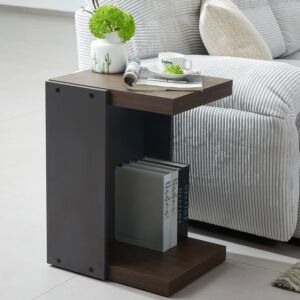 طاولة جانبية حرف سي من وينشستر