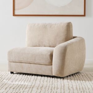 كنبة مفرد بذراع أيمن بالينسيا