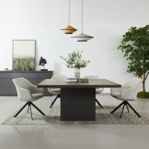 طاولة طعام مربعة 8 مقاعد من وينشستر