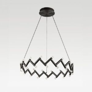 ثريا كازار دائري أسود