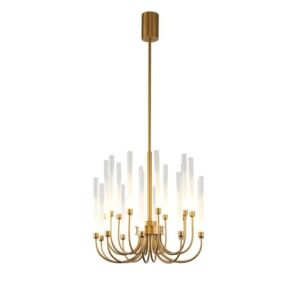 ثريا سكولاري دائري ليد ورملايت - ذهبي