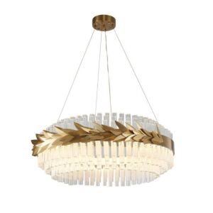 ثريا علاقي ماجنوليا دائري ليد ورملايت - ذهبي