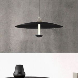 إنارة معلقة لومي ورملايت - اسود