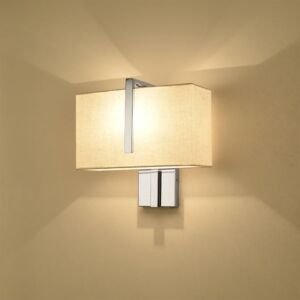 اضاءة جدارية ويندو - بيج وفضي