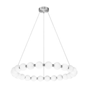 انارة معلقة اركيف رنج كرات 72 واط 80 سم- فضي