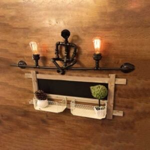 إضاءة جدارية صناعي مواسير تشكيل