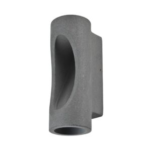 اضاءة جدارية مغارة اسمنت - رمادي