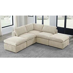 كنب زاوية شكل حرف L ايميرا