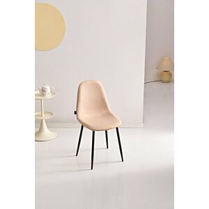 كرسي طاولة طعام لاتيا بيج - 44x87x52 سم