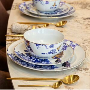 طقم عشاء ل4 أشخاص بلو بلوسومز