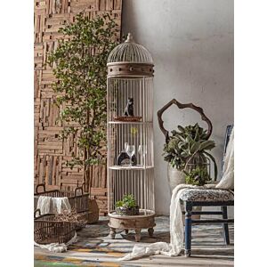 وحدة رفوف جابيا على شكل قفص ريفي