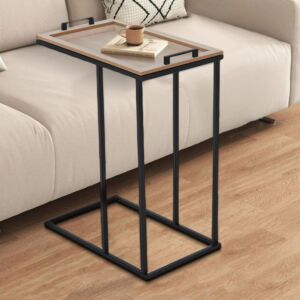 طاولة خدمة لون بيج سطح متحرك للتقديم