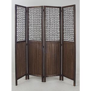 بارتشن خشب مفرغ 4 قطع لاي - كوفي