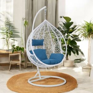 ارجوحة مقعد واحد ابيض