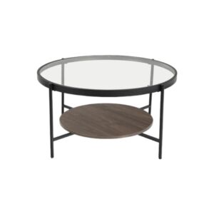 طاولة قهوة صولا - بني غامق