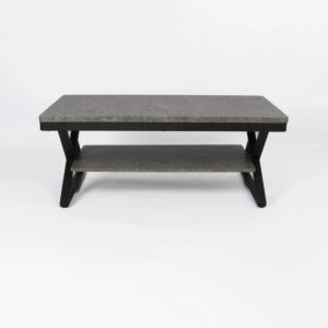 طاولة قهوة روكي - رمادي و اسود