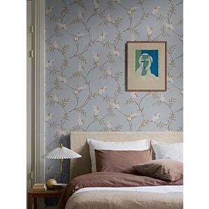 ورق جدران ادورن كارولين - ازرق فاتح