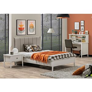 سرير مفرد دايون - أبيض