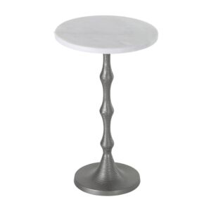 طاولة جانبية روشينا - فضي