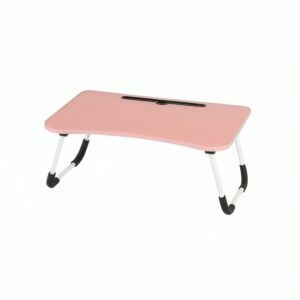 طاولة دراسية قابلة للطي - وردي