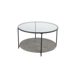 طاولة قهوة كورن - اسود ورمادي