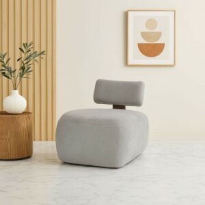 كرسي مفرد كلارينسو - رمادي