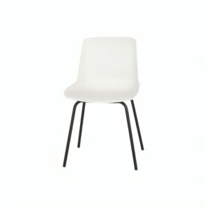 كرسي طعام توالي - ابيض