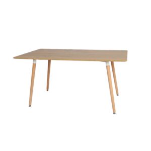 طاولة طعام سيمبيلو 150 سم - بيج