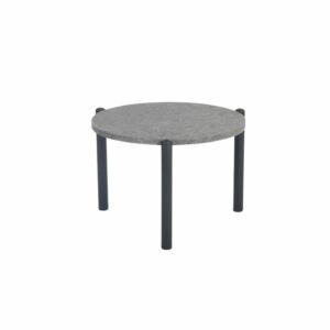 طاولة جانبية مانديلا - رمادي واسود