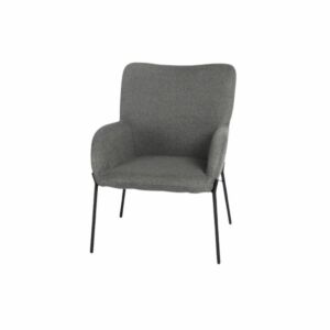 كرسي طاولة طعام ايليتا - رمادي