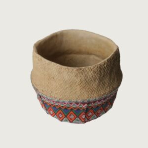 مركن زرع زيري من الفخار - بيج وعدة ألوان