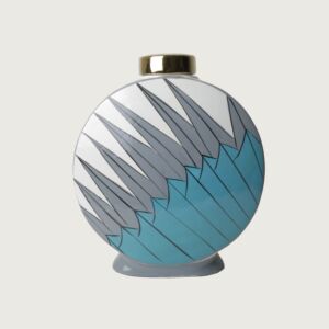 فازة سيركي حجم كبير - رصاصي وتيفاني