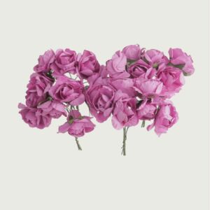 ورد صناعي ويك - موف - 12 قطعة