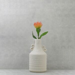 ورد بروتاسا صناعية - برتقالي - 12 قطعة