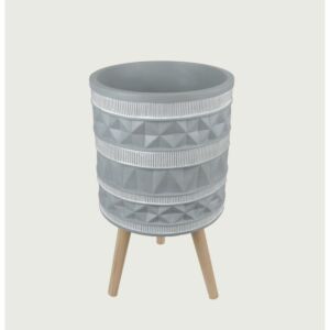 مركن زرع فخار بنقش