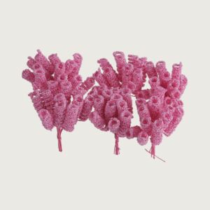 ورد سويرل صناعي مبروم - زهري - 12 قطعة