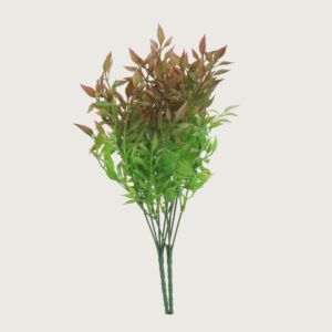نبات صناعي موري - أخضر وبني - 12 قطعة