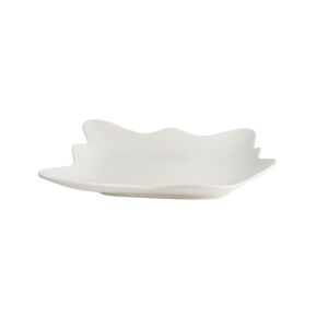 طبق تقديم بيكا بورسلان - أبيض